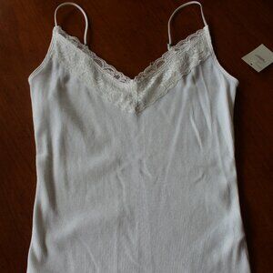 Hollister White Lace Tank